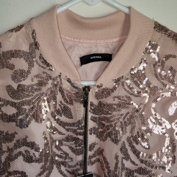 Diesel Sequin Bomber Jacket - Picture 5 of 16